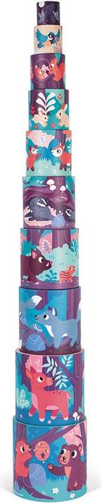Janod Stacking pyramid forest animals