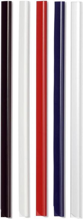 Actual product image Durable Clamp rail 3 mm, Transparent, 50 rails (A4, 50 x)