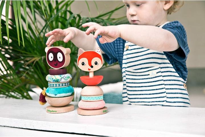 Actual product image Lilliputiens Georges Stacking Pyramid