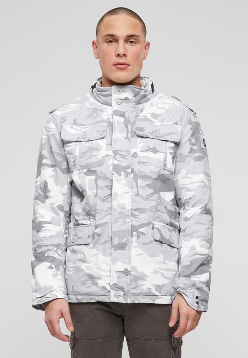 Produktbild Brandit Britannia Winter Outdoorjacke Grösse 5XL Farbe Schneesturm/Tarnmuster (5XL)