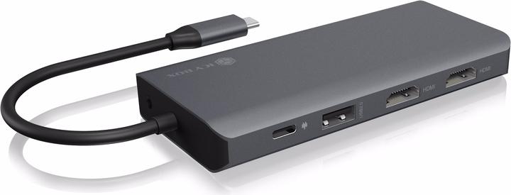 Produktbild Icy Box IB-DK4070-CPD (USB-C, 1 Ports)