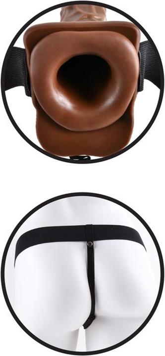 Actual product image Pipedream Hollow Strap-on with Balls