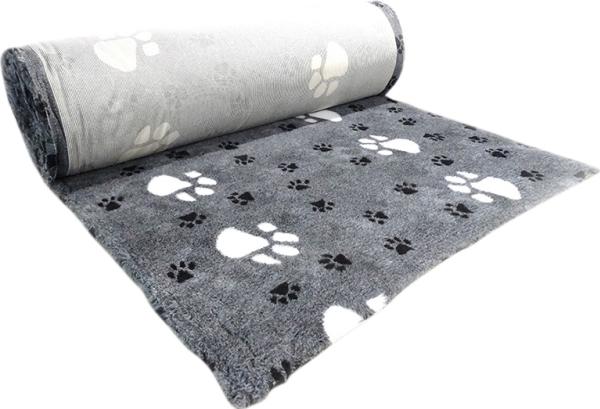 Productafbeelding Companion ProFleece grå m. sorte poter rulle ca. 16x1,5 m (Hond)