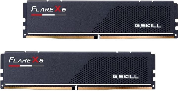 Actual product image G.Skill DIMM 32 GB DDR5-6400 (2x 16 GB) dual kit (black, F5-6400J3239G16GX2-FX5, Flare X5, AMD EXPO) (2 x 16GB, 6400 MHz, DDR5 RAM, DIMM)