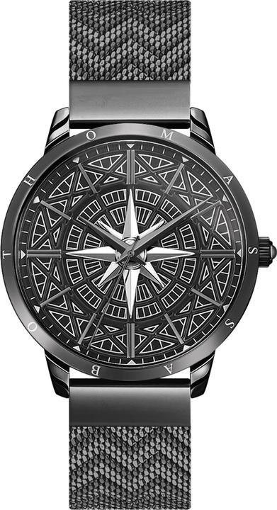 Image du produit Thomas Sabo Montre homme Spirit Cosmos boussole noire (Montre analogique, 41 mm)