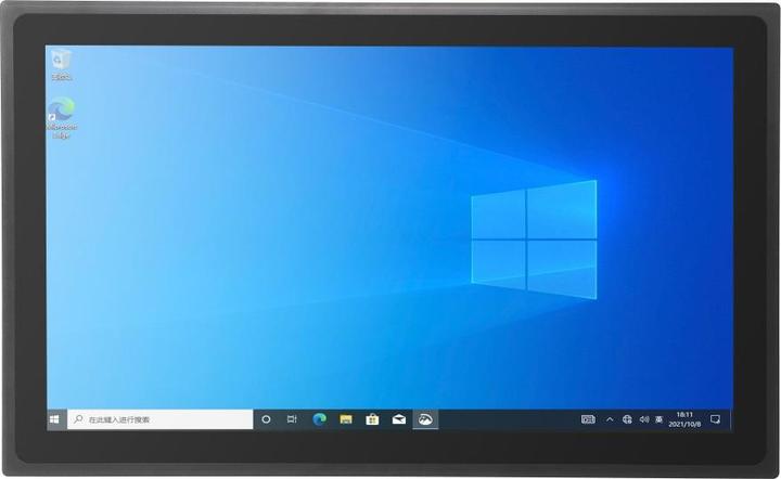 Actual product image Allnet ake i3 8145U processor, 8GB/128GB, Wlan, RJ45, USB, SIM, wall mounting (21", 128 GB, Black)