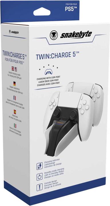 Actual product image Snakebyte Twin Charge 5 (Playstation Classic)