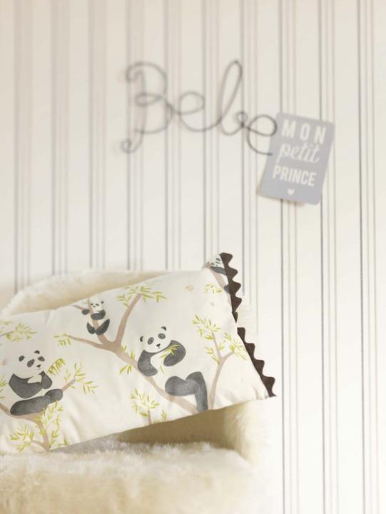 Produktbild Casadeco Alice & Paul Tapete Streifen grau orange rot