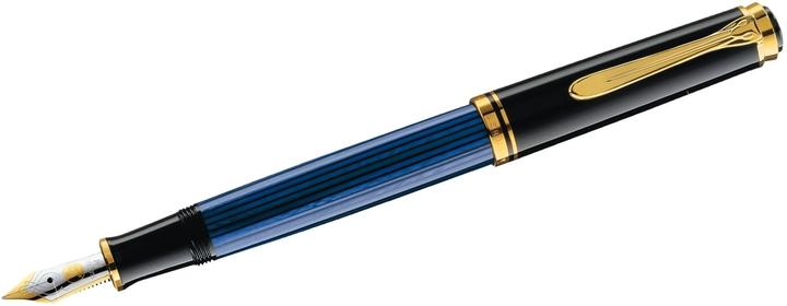 Produktbild Pelikan Füllhalter M400 Schwarz-Blau B Etui (Schwarz/Blau, 1 x)
