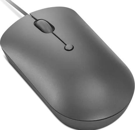 Actual product image Lenovo 540 USB-C Wired Compact Mouse tm. Å¡edá (Cable)