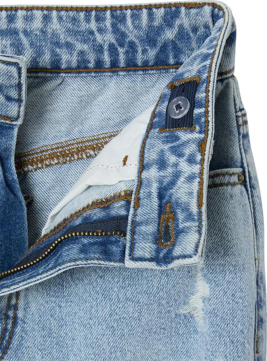 Actual product image Jonen Girls' loose-fit jeans with used effect (128)