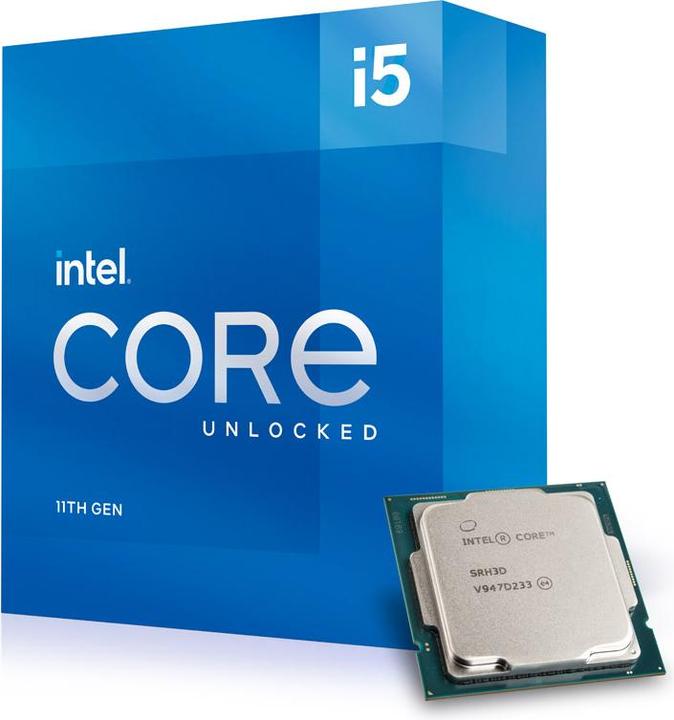 Actual product image Intel Core i5-11600K (LGA 1200, 3.90 GHz, 6 -Core)