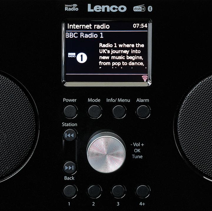Image du produit Lenco PIR-645 (FM, DAB, WiFi, Bluetooth)
