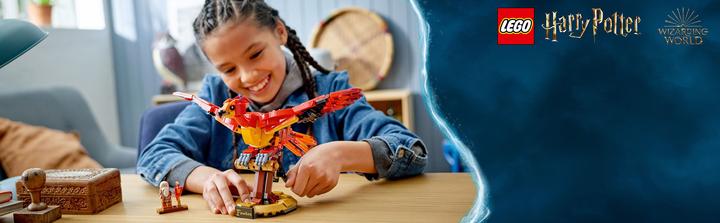 Produktbild LEGO Fawkes, Dumbledores Phönix (76394, LEGO Harry Potter, LEGO Seltene Sets)