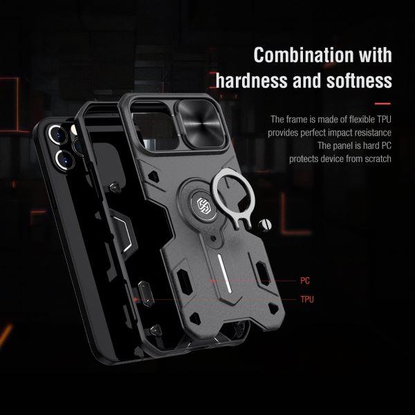 Actual product image Nillkin CamShield Armor Series Hardcase Cover (Apple iPhone 12, Apple iPhone 12 Pro)