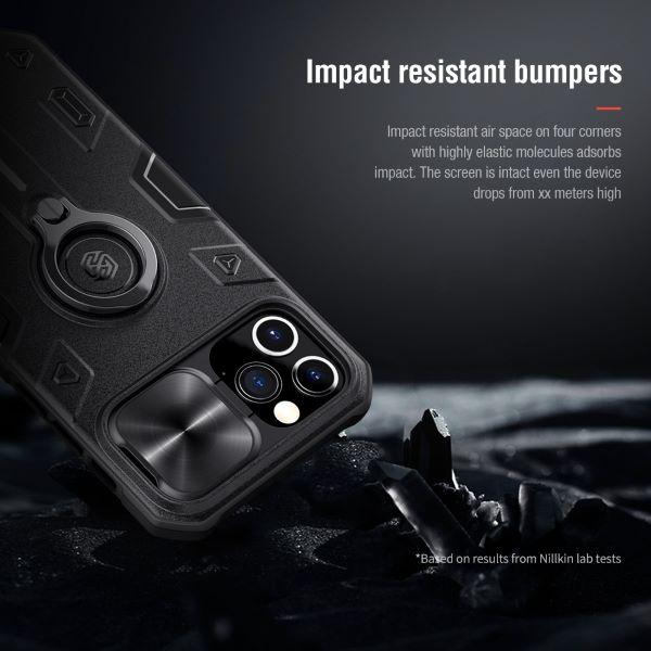 Actual product image Nillkin CamShield Armor Series Hardcase Cover (Apple iPhone 12, Apple iPhone 12 Pro)