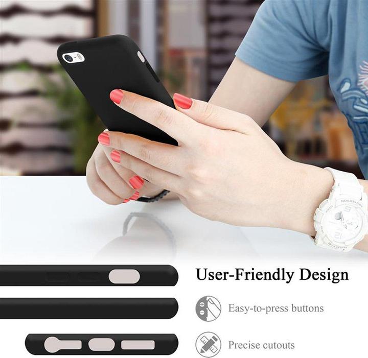 Image du produit Cadorabo TPU Liquid Silicone Case Cover (Apple iPhone 5)