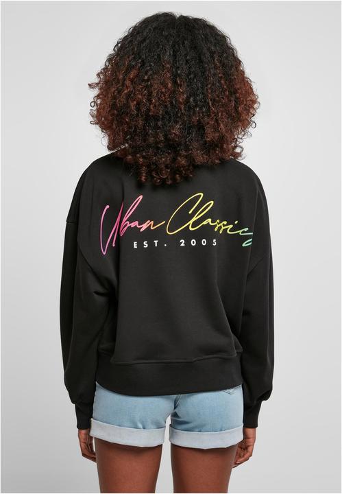 Produktbild Urban Classics Ladies Oversized Rainbow Crewneck (XL)