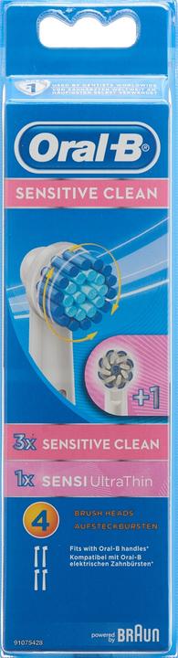 Actual product image Oral-B Sensitive & UltraThin (4 x)
