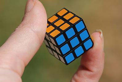 Actual product image Worlds Smallest Rubik's Cube (3 x 3)