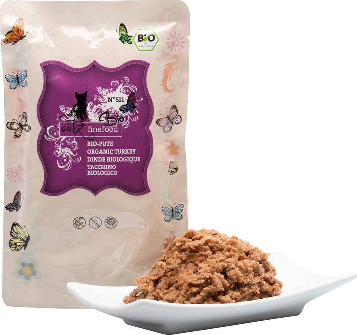 Produktbild Catz Finefood Bio No.511 Truthahn (Adult, 1 Stk., 85 g)