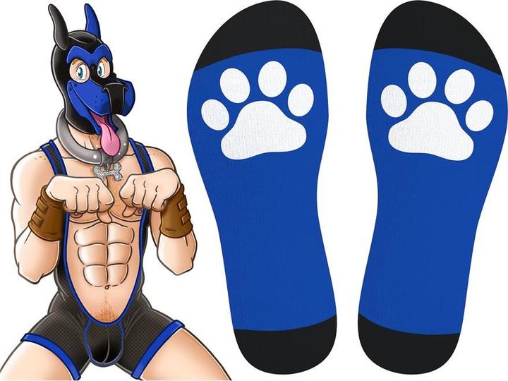 Actual product image Kinky Puppy BIG GOOD BOY" socks (39 - 45)