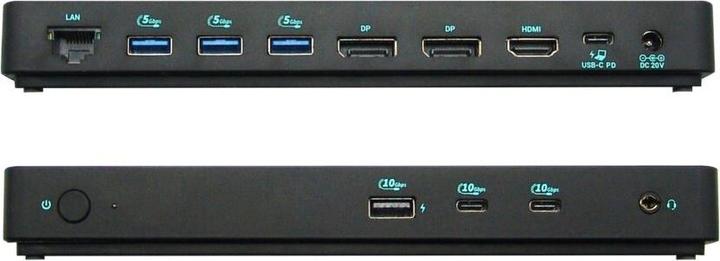Actual product image i-tec USB-C Triple 4K Display Docking Station (USB-C, 9 Ports)