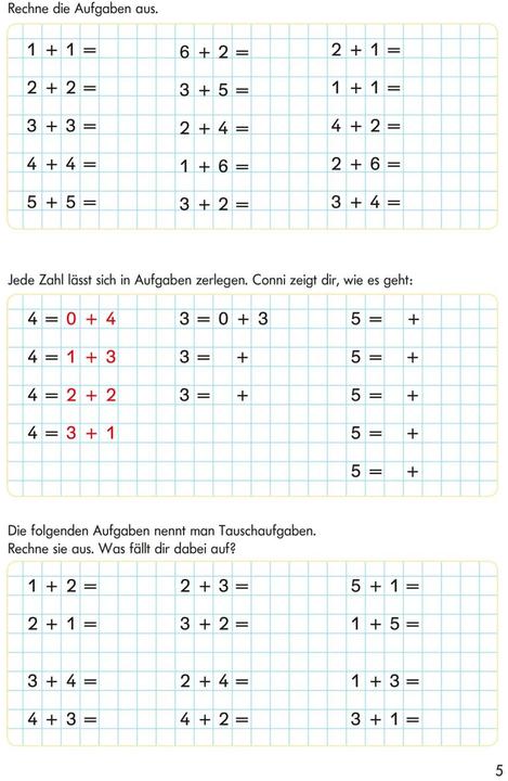 Immagine prodotto Erstes Rechnen von 1 bis 20 (Ulrich Velte, Hanna Sörensen, Tedesco)