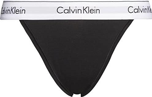 Produktbild Calvin Klein Damen Tanga High Leg mit Stretch, Schwarz (Black), XS (XS)