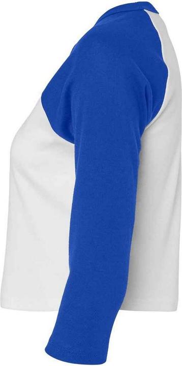 Actual product image Bella Canvas Womens/Ladies Micro-Rib Raglan 3/4 Sleeve T-Shirt (XS)