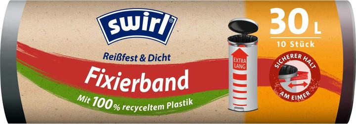 Image du produit Swirl Sacs poubelle à bande de fixation (10 x, 30 l)
