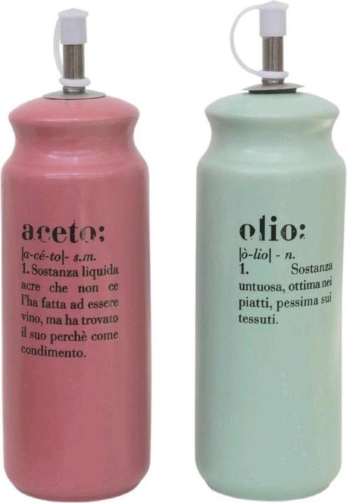 Image du produit Villa D'Este Home Tivoli Victionary Colors Set de menus avec support, 4pcs