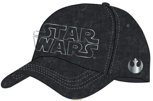 Actual product image Heroes Inc Star Wars Baseball Cap Silver Logo