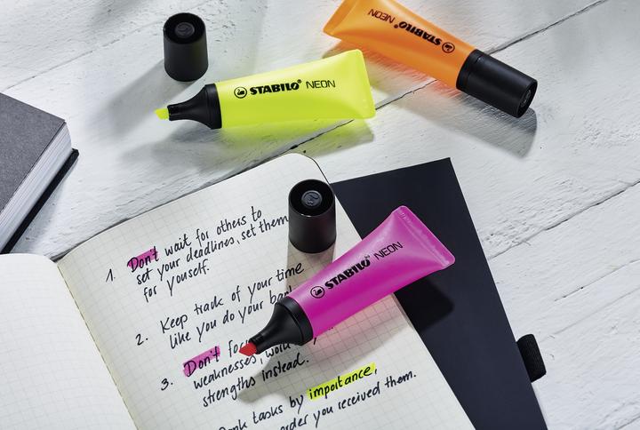 Image du produit STABILO Surligneur NEON (Pink, 5 mm, 1 x)