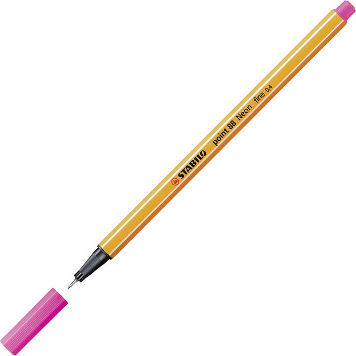 Immagine prodotto STABILO punto 88 Fineliner (Rosa neon, 1 x)
