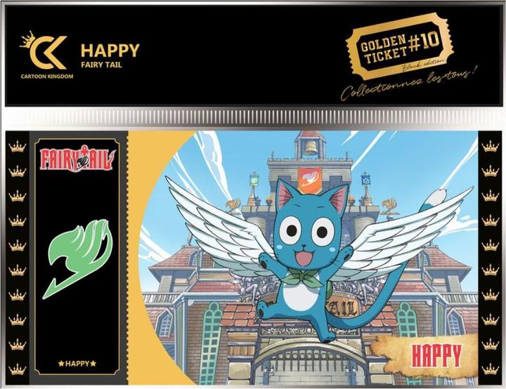Produktbild Cartoon Kingdom Fairy Tail - Happy Golden Tickets Black Edition (Booster Pack)