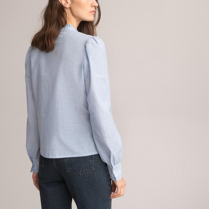 Image du produit La Redoute Collections Blouse à manches longues (42)