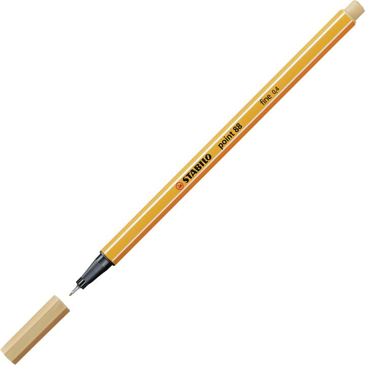 Produktbild STABILO point 88 Fineliner (Ocker, 1 x)