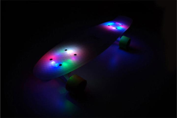 Actual product image Hudora Skateboard Rainglow (22.44")