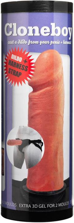 Actual product image Cloneboy Dildo with Harness Impression Set