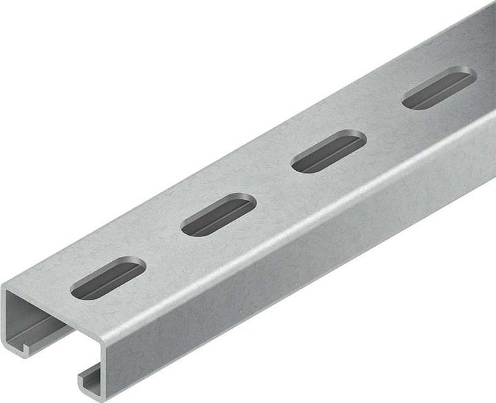 Immagine prodotto Niedax NIE 2991/600FL Canale di ancoraggio C-Prof. SW 22mm 48x26x600mm perforato zincato a caldo.