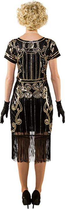 Image du produit Orlob Robe à paillettes pour femme, années 20 (S/M)