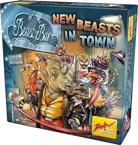 Actual product image Zoch ZOC05156 - Beasty Bar: New Beasts in Town, card game, for 2-4 players, ages 8+ (German, French, Italian, English)