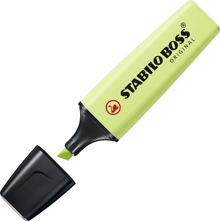 Produktbild STABILO BOSS ORIGINAL Pastel Textmarker (Gelbgrün, Grün, 5 mm, 1 x)