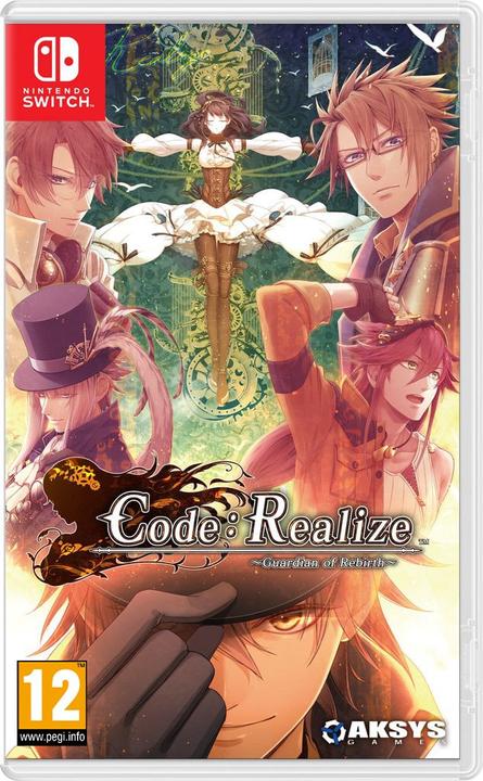 Actual product image Aksys Game Code: Realize -Guardian of Rebirth (Switch, Switch Lite, Switch OLED, EN)
