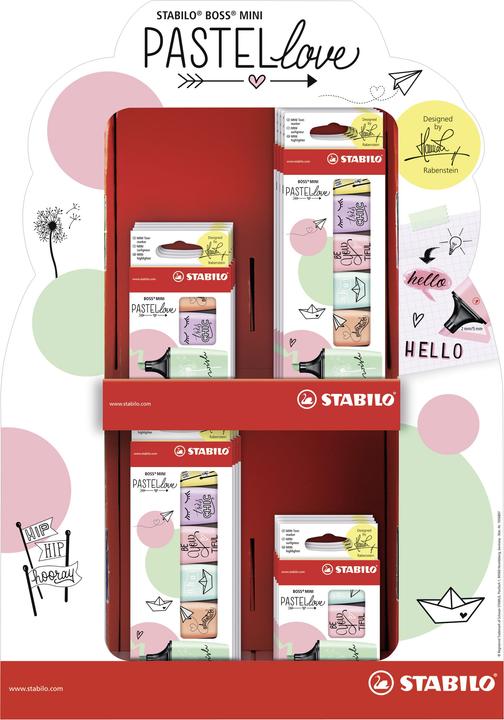 Actual product image STABILO Boss Mini Pastellove (Multicolor, 5 mm)