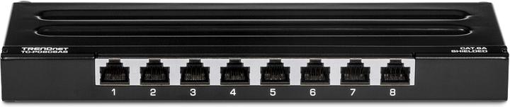 Produktbild Trendnet 8-Port Geschirmtes Patchpanel für Wandmontage