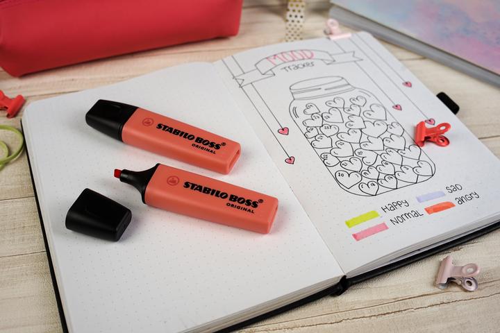 Actual product image STABILO Boss Original Pastel (Coral red, 5 mm, 1 x)