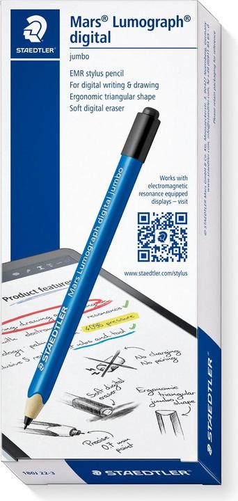 Actual product image Staedtler Mars Lumograph ju digital 100% PEFC