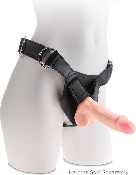 Actual product image Pipedream King Cock Triple Density wBalls 7.5"